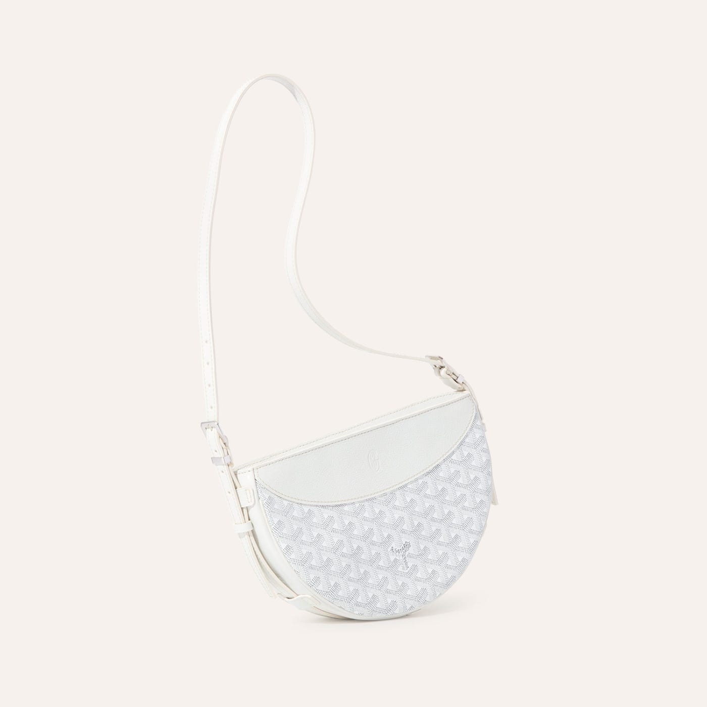 Goyard Hirondelle Bag White - Image 4